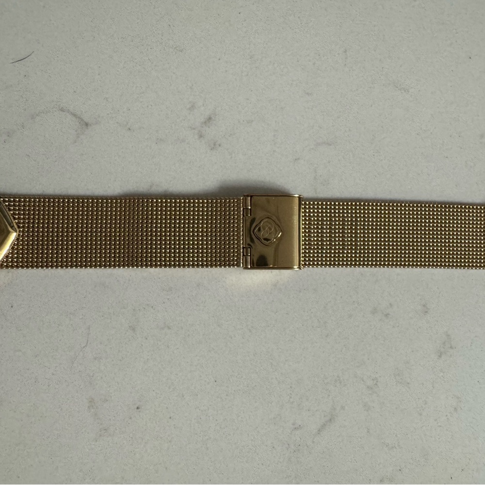 Kendra Scott Gold Mesh Women's Watch